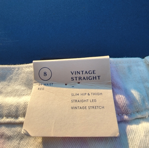 Universal Thread Jeans pants White Pink Blue Bleached - Picture 11 of 11